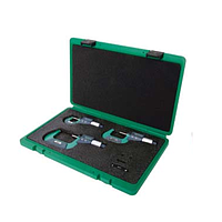 INSIZE 3108-753A Digital Outside Micrometer Set (0-75mm/0-3";  0.001mm/0.00005";  Without data output)