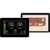 Bộ màn hình LCD cảm ứng điện dung 5.0" thế hệ 4 cho Arduino kèm gen4-uLCD-50DCT-CLB-SB, Mạch mở rộng Adaptor Arduino + Cáp 4D Systems gen4-uLCD-50DCT-CLB-SB-AR