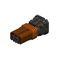 Vỏ 2 Vị Trí, Bước Chân 2.54mm, Kết Nối Chống Thấm Nước Dạng Dây SCKT Connector Alt Key B JAE Electronics MX80A02SZ1B