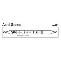 Gastec 80 速く検出チューブ酸性ガス（1〜80 ppm）