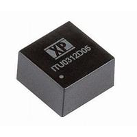 XP Power ITU0312S12 絶縁型DC-DCコンバータ 3W 4:1