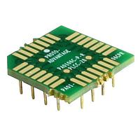 Chip Quik PA0106C-P-R ソケット＆アダプター PLCC-28 から PGA-28 ピン1アウト SMTアダプター（50ミル / 1.27 mmピッチ）コンパクトシリーズ