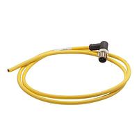 HARTING 21350300517010 Sensor Cables / Actuator Cables M12 A-code 5-pin Angled male to open end, 1m, PVC yellow jacket