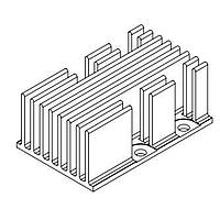 Tản nhiệt HSink chiều dài 22,86mm 4414 Vicor 43807-08