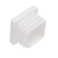 Essentra Components SQR111235A Mounting Hardware 1IN (25MM) SQR 11-19 GA POLISHEDINSERT:LDPE WHITE