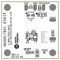 Maxim Integrated MAXM17901EVKIT# Voltage Regulator - Switching Regulator Evaluation kit for MAXM17901, 4.5V to 24