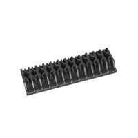 Essentra Components OFSH2-24-2 Cable Mounting & Accessories Fiber Splice Holdr,WO/Adh Pad,Blk