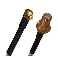 Bộ Cáp RF RA PLG-SMA BLKHD JK RG-178 24" Johnson / Cinch Connectivity Solutions 415-0072-024