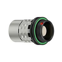 ODU KC1WDM-P27WBC0-0000 Receptacle In-line RECPT w/ screw-lock, Size 1, IP6K8 / IP6K9K, 27 C, D (green) Key