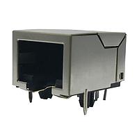 Kycon GMX-S-88 모듈러 8P8C R/A PCB 실드 로우 프로파일 블랙