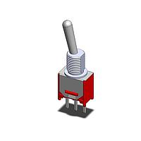 Công tắc gạt SPDT BẬT-BẬT lắp trên bảng mạch PC Dailywell 2MS1T1B1M2QES