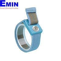 Statico S1002C 調節可能なリストアースストラップ (12ft-coil cord; 1/4”(7mm) Snap)