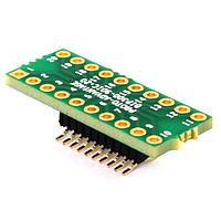 Đế cắm DIP DIP-20 (rộng 0.3", bước chân 0.1") sang Adapter SOIC-20 Narrow (bước chân 1.27mm, thân 150/200 mil) Chip Quik DIP300-SOIC-20N