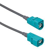 Amphenol RF 095-820-244M100 RF Cable Assemblies FAKRA Straight Jack to FAKRA Straight Jack TFC302LL 1 Meter