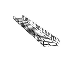 Ống Dẫn Dây & Rãnh Dẫn Dây Giỏ Dây 4" Cao x 6" Rộng, Sơn Tĩnh Điện Màu Đen Panduit PWB4X6BL