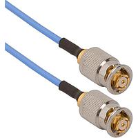 Amphenol SV Microwave FQSMP-047-FV67.3SMPM-180 RF Cable Assemblies SMP F QB to VITA 67.3SMPM 18"Cable
