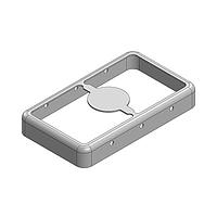Masach Tech MS308-10F EMI/RFI Shield Frame, Two-Piece 30.8 x 17.8 x 4.4mm Two-piece Drawn-Seamless RF Shield/EMI Shield FRAME (CRS)