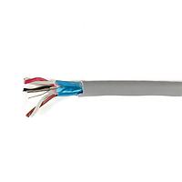 Cáp Đa Dây 22 AWG 3 Dây 300V Lá Kim Loại, MPPE, MPPE Cuộn 1000 ft, Màu Xám Alpha Wire 78183 SL001