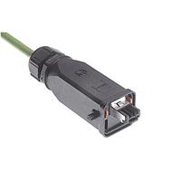 HARTING 09451251100 Modular IP67 DATA 3A PLUG STRAIGHT PLASTIC