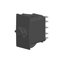 Carling Technologies V8D2UHNB-00000-000 ສະຫນັບສະຫນູນ Rocker SPDT (ON)OFF(ON) 20A 12V ສີຂຽວ/ສີເຫຼືອງ No Ac