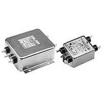 P&B 10VS1 パワーラインフィルター 10A 1/4"-1/4" FASTON フランジマウント