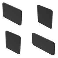 EAO 45-573.1202 Switch Hardware Legend plate red 27x12.5mm self adhesive or snapping in place