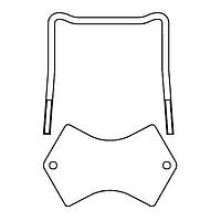 EPCOS B65647A2000X000 Ungapped MOUNTING ASSEMBL PM50/39