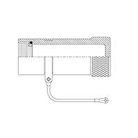 Glenair 340HS002N25-6N Circular MIL Spec Backshells ORING SHORT CAP STRT NO ATTACHMENT