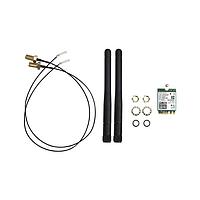 Mô-đun Đa giao thức AX210 6E 802.11ax+BT5.2 mô-đun+ăng-ten+cáp, nhiệt độ hoạt động từ -40 đến 85°C, không có vPro Advantech AIW-166K3