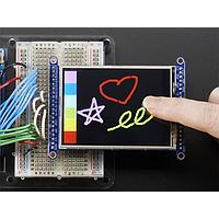 Adafruit 1770 ディスプレイ開発ツール 2.8インチ TFT LCD タッチ付き 基板 microSD対応
