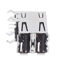 Đầu nối USB Loại A Góc phải Có chân gập Mẫu A với 2 tầng Omron Electronics XM7A-0442-A