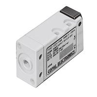 Nidec Components PS40-103G-NAM 圧力スイッチ 0 ~ 1000 kPa、ゲージ、1スイッチ出力、調整可能なヒステリシスおよびアナログ出力 NPNオープンコレクタ、非腐食性ガス用、M5メスねじ圧力ポート、ケーブルリード付き