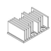 Tản nhiệt 4414 HS Tran cao 22.86mm Vicor 43808-09