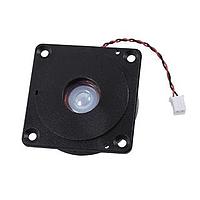 Same Sky (formerly CUI Devices) CES-434313-28PM-67 Enclosed Speaker, 43.5 x 43.5 square, 13mm deep, PEN, Nd-Fe-B, w/case, 2W, 8?, 1400Hz, Panel mount