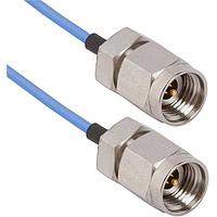 Amphenol SV Microwave 7015-1096 RF Cable Assemblies FLCA  2.92-2.92 SP-SP  3.00