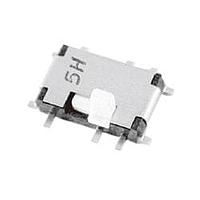 Công tắc trượt thấp, công tắc trượt thấp SMD, 1P3T, chân cánh chim Nidec Components CUS-13TB
