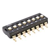 E-Switch KAG08LGGT E-Switch DIP, 25mA 24VDC, SPDT , Surface Mount Gull Wing