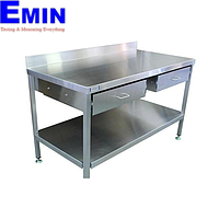 ShiZu STB-BANNGANKEO Stainless steel work table with drawers