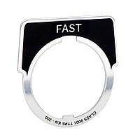 Bảng Chữ Hiệu, Bảng Chữ Hiệu Nút Nhấn NHANH 30MM, Loại B Square D 9001B103