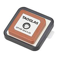 Taoglas GPVSF.25.8.A.08 无源天线 GPVSF.25.8.A.08 - 25*25*8毫米 GNSS + IRNSS 单馈叠层贴片天线