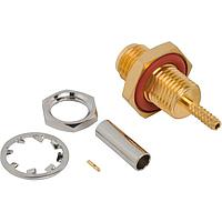 Amphenol RF 901-10799 コネクタ SMA ST CBL-JCK BHD CRM IP67