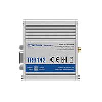 Teltonika TRB142003000 게이트웨이 4G CAT1 게이트웨이, RS232 포트, 1x SIM, 마이크로 USB. 지역: 유럽, 중동, 아프리카, 한국, 태국, 인도, 말레이시아. 유럽 전원 공급 장치