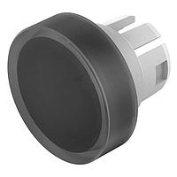 Thấu kính phần cứng chuyển mạch, 15.8 mm, phát sáng, đen khói, phẳng, Nhựa EAO 51-933.1