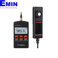 Gossen MAVOLUX LUX / UVA – Kit 体系的な露光計測 (Mavomaster, Mavoprobe LUX / UVA)