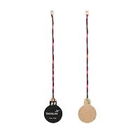 Taoglas FXC.16.52.0075X.B.dg NFC Antenna NFC Flex Antenna (?16*0.3 mm) with Reverse Ferrite Layer 75mm Twisted Pair 28AWG Cable and ACH(F) Connector