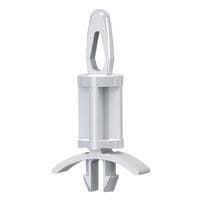 Giá đỡ PCB, Khóa chụp CB Spt, Không khóa, Tự nhiên, Khoảng cách 3/8 inch Essentra Components CBS-6-01