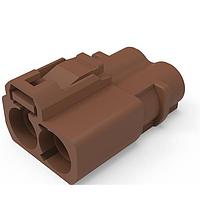 Raydiall Automotive R197.215.F80 액세서리 2방향 여성 팩라 하우징 코딩 F 터미널용 2개 (R299.197.200, R299.197.210)