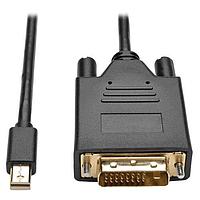Tripp Lite P586-003-DVI-V2 アダプターケーブル MiniDisplayPort 1.2 DVI アクティブアダプターケーブル 3フィート