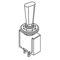 Mountain Switch 1055-TA2120B-EVX トグルスイッチ SPST 2ピン フラットレバー