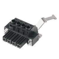 Weidmuller 1933440000 Headers & Wire Housings BVZ 7.62HP/04/180RSH210 SN BK BX